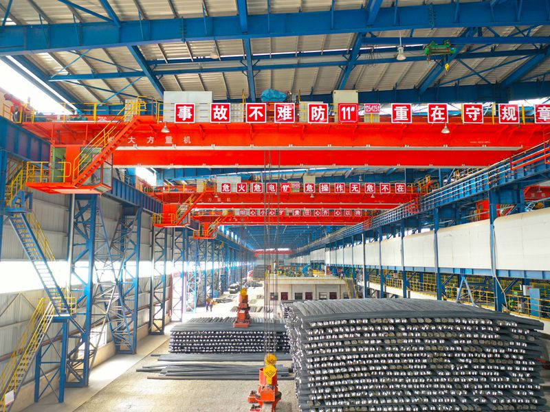 閩源鋼鐵--批量電磁掛梁起重機(jī)