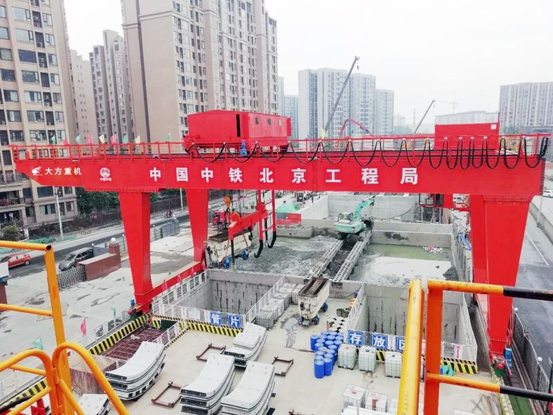 中鐵北京工程局--MGD100t盾構(gòu)門式起重機(jī)